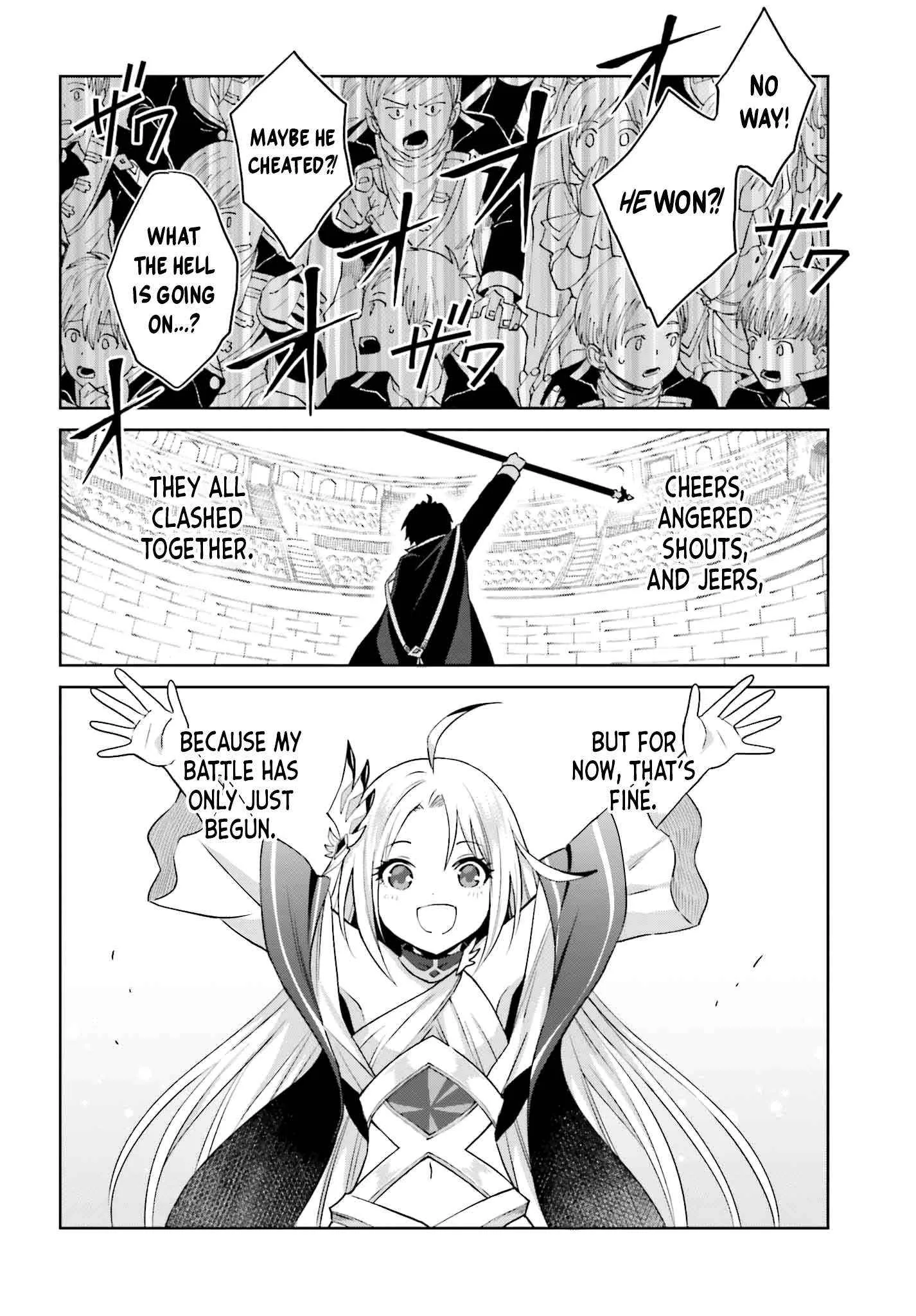 Shin No Jitsuryoku Wa Girigiri Made Kakushite Iyou To Omou Chapter 34 page 26
