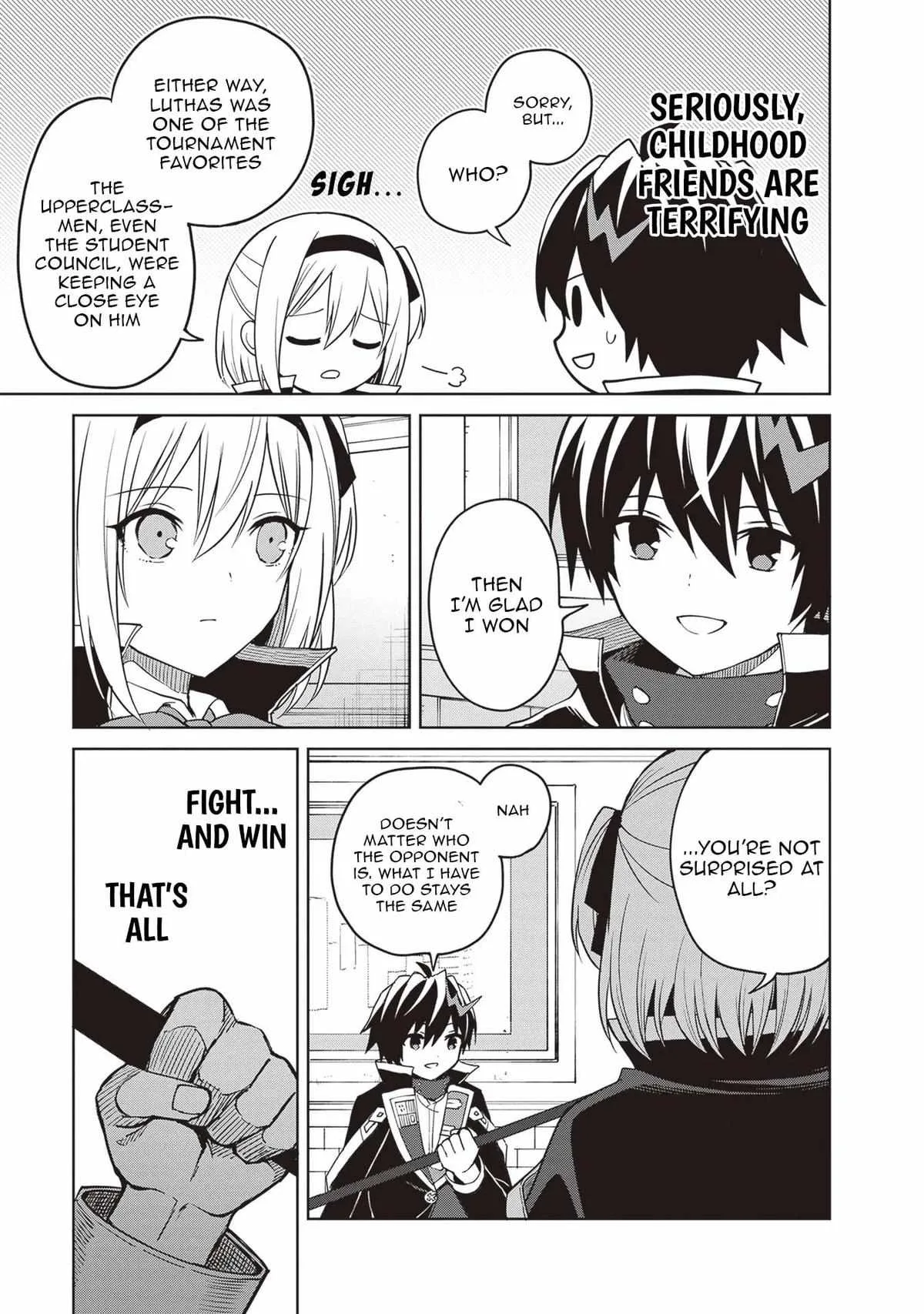 Shin No Jitsuryoku Wa Girigiri Made Kakushite Iyou To Omou Chapter 35 page 6