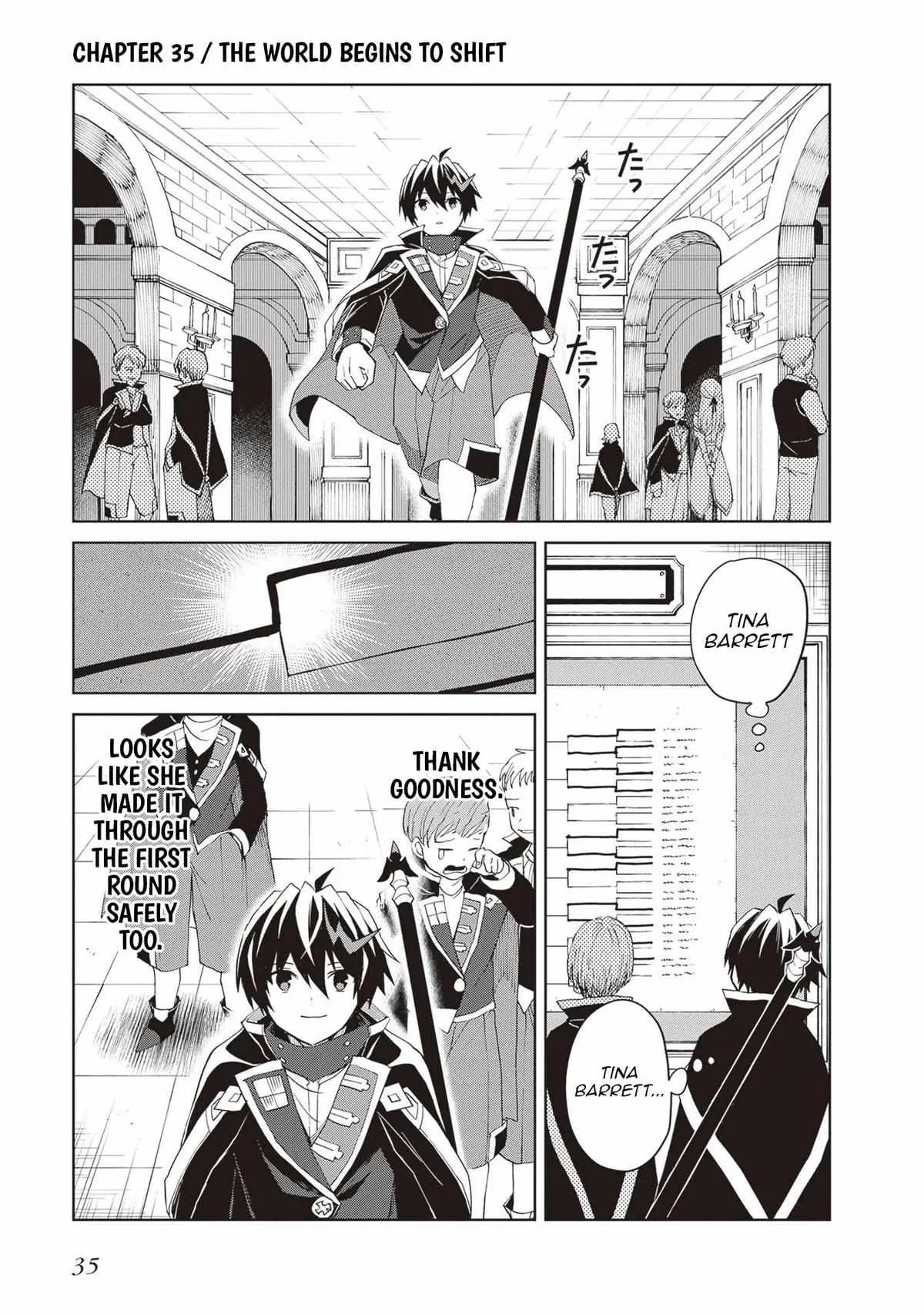 Shin No Jitsuryoku Wa Girigiri Made Kakushite Iyou To Omou Chapter 35 page 2