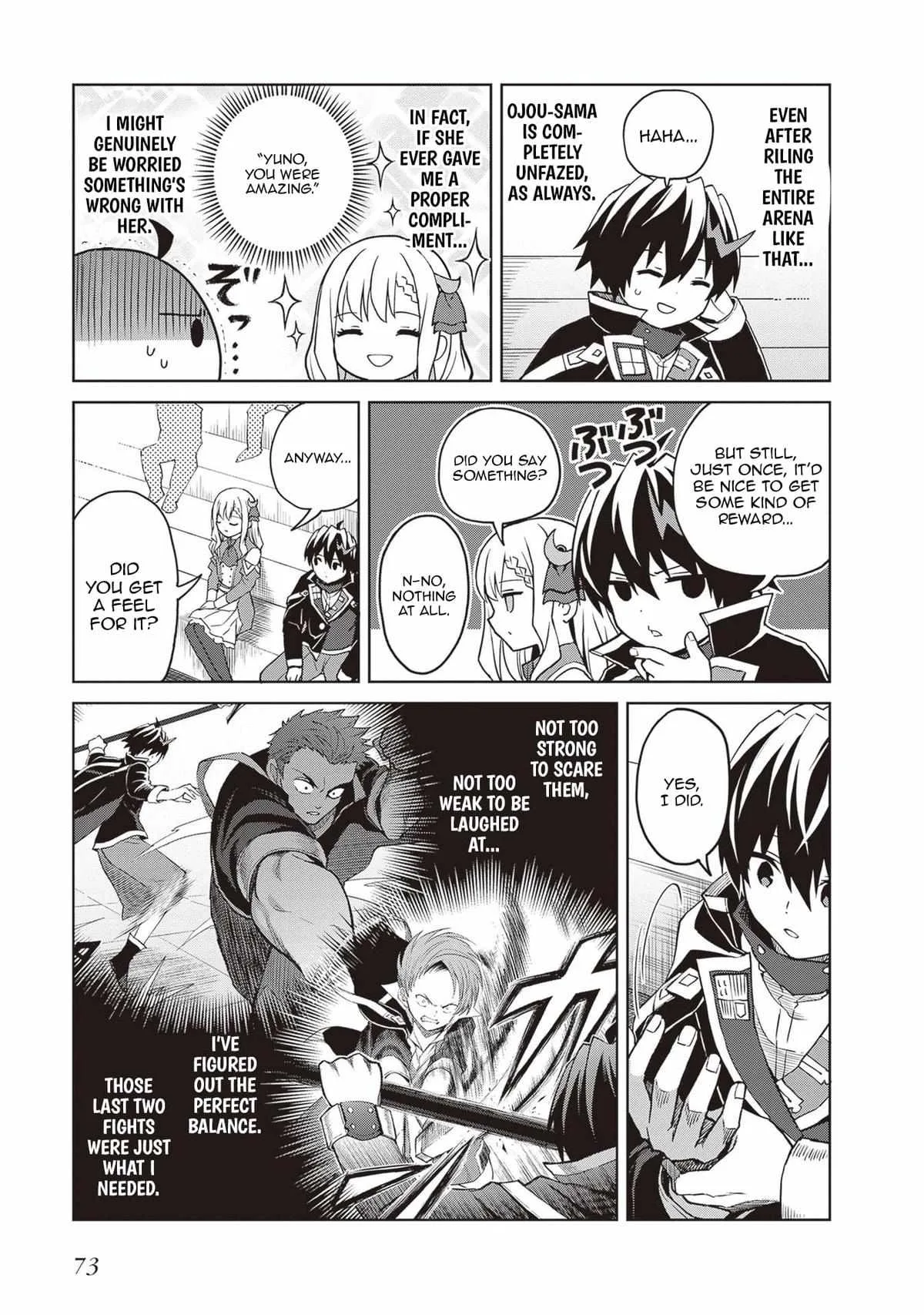 Shin No Jitsuryoku Wa Girigiri Made Kakushite Iyou To Omou Chapter 36 page 4
