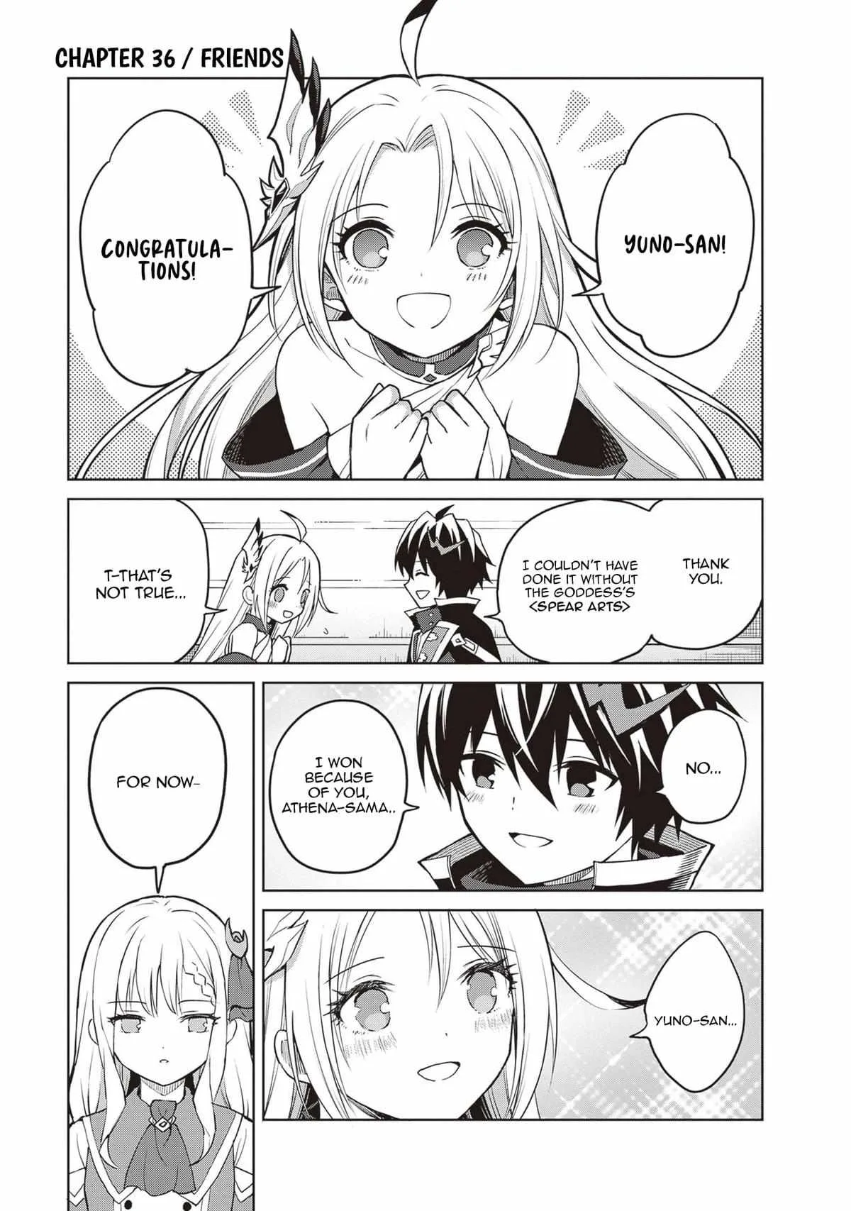 Shin No Jitsuryoku Wa Girigiri Made Kakushite Iyou To Omou Chapter 36 page 2