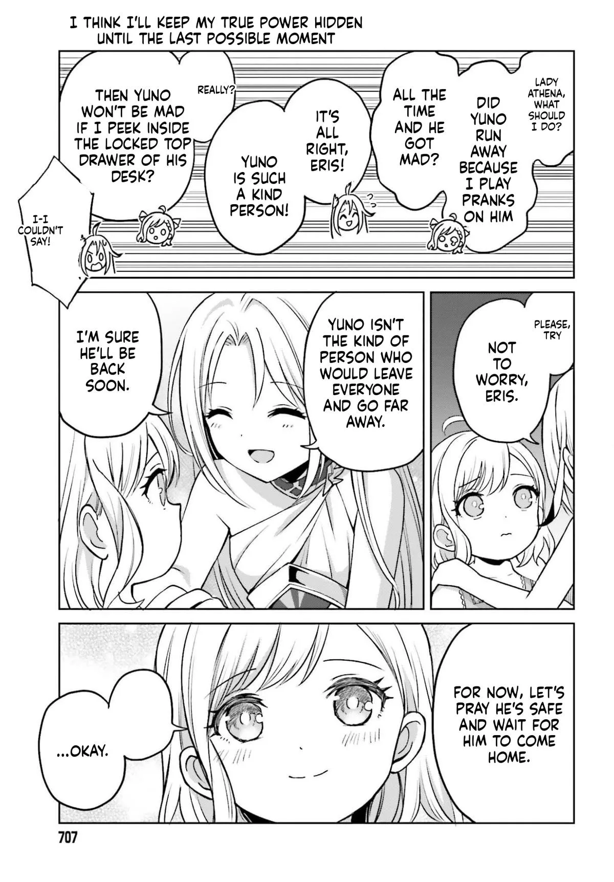 Shin No Jitsuryoku Wa Girigiri Made Kakushite Iyou To Omou Chapter 50 page 9