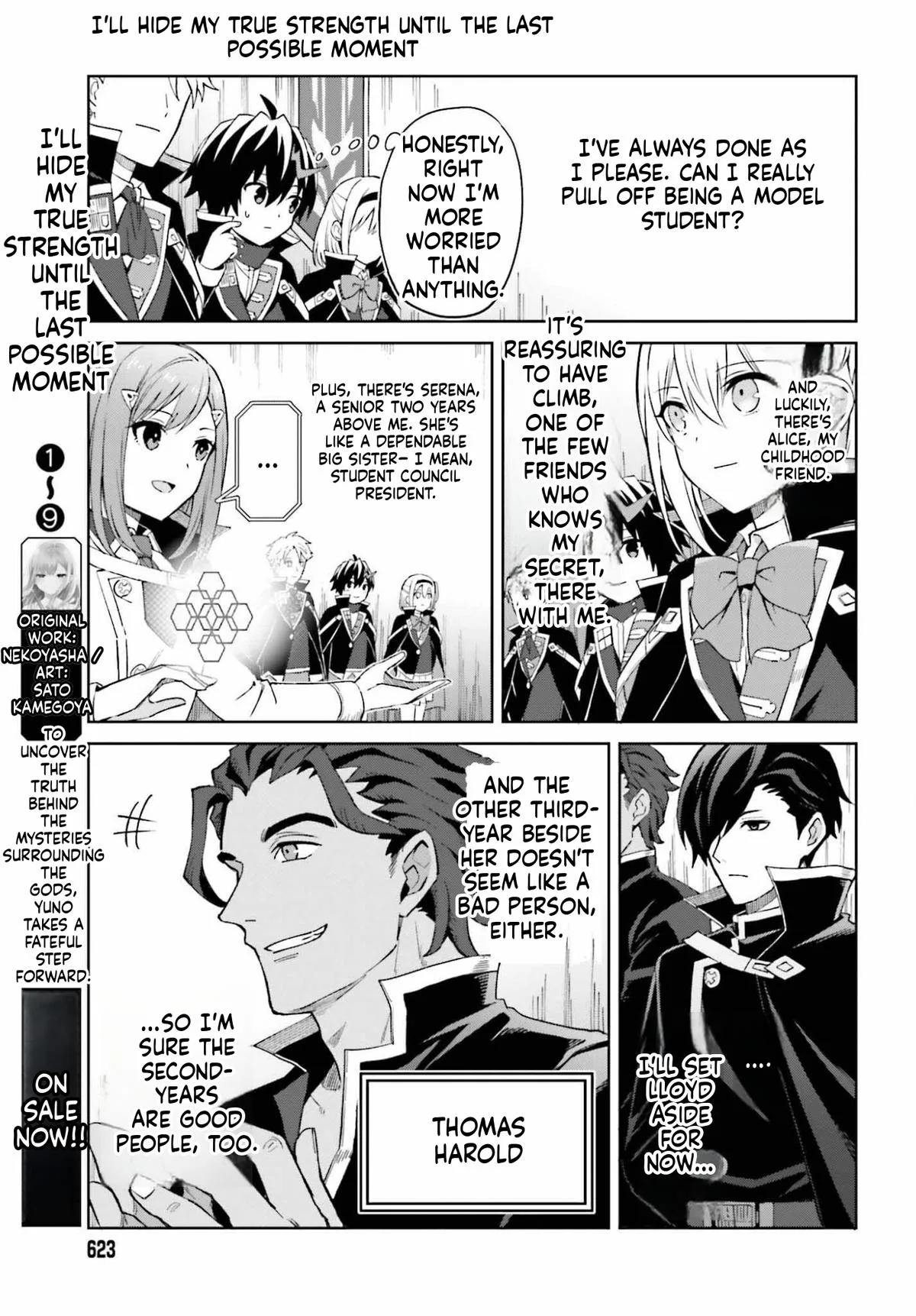 Shin No Jitsuryoku Wa Girigiri Made Kakushite Iyou To Omou Chapter 52 page 9