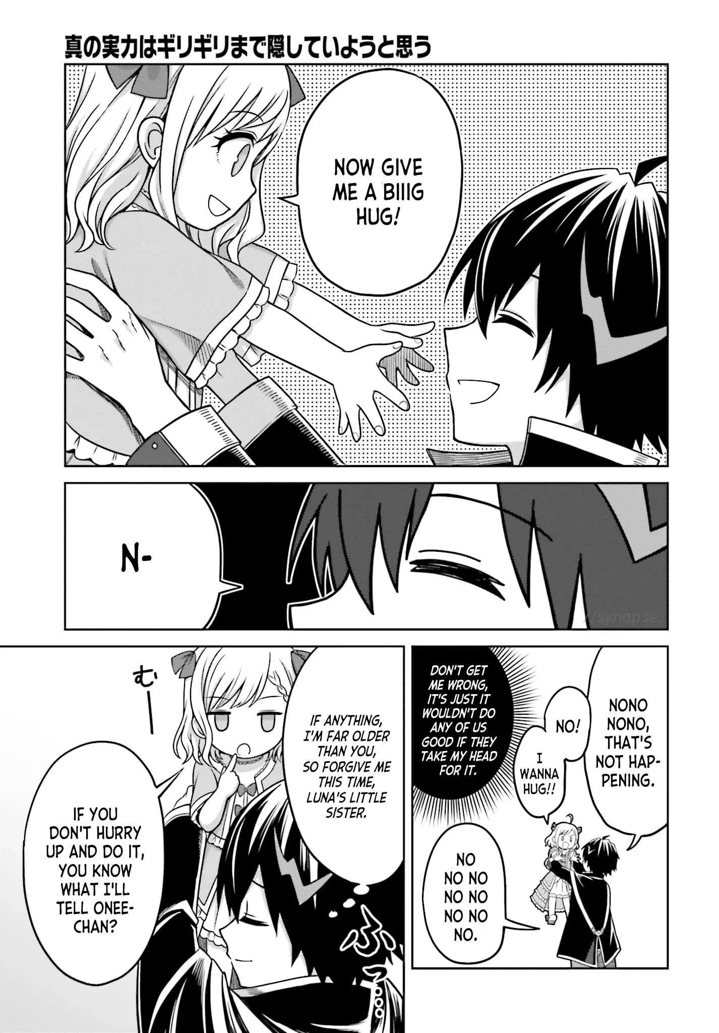 Shin No Jitsuryoku Wa Girigiri Made Kakushite Iyou To Omou Chapter 6 page 7
