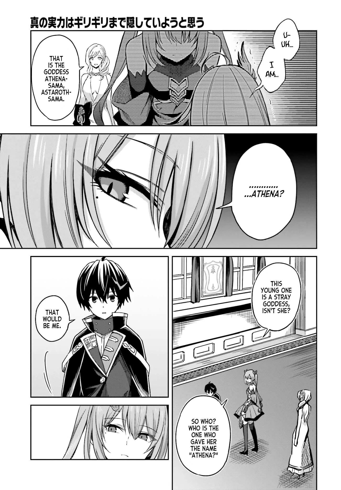 Shin No Jitsuryoku Wa Girigiri Made Kakushite Iyou To Omou Chapter 7 page 6