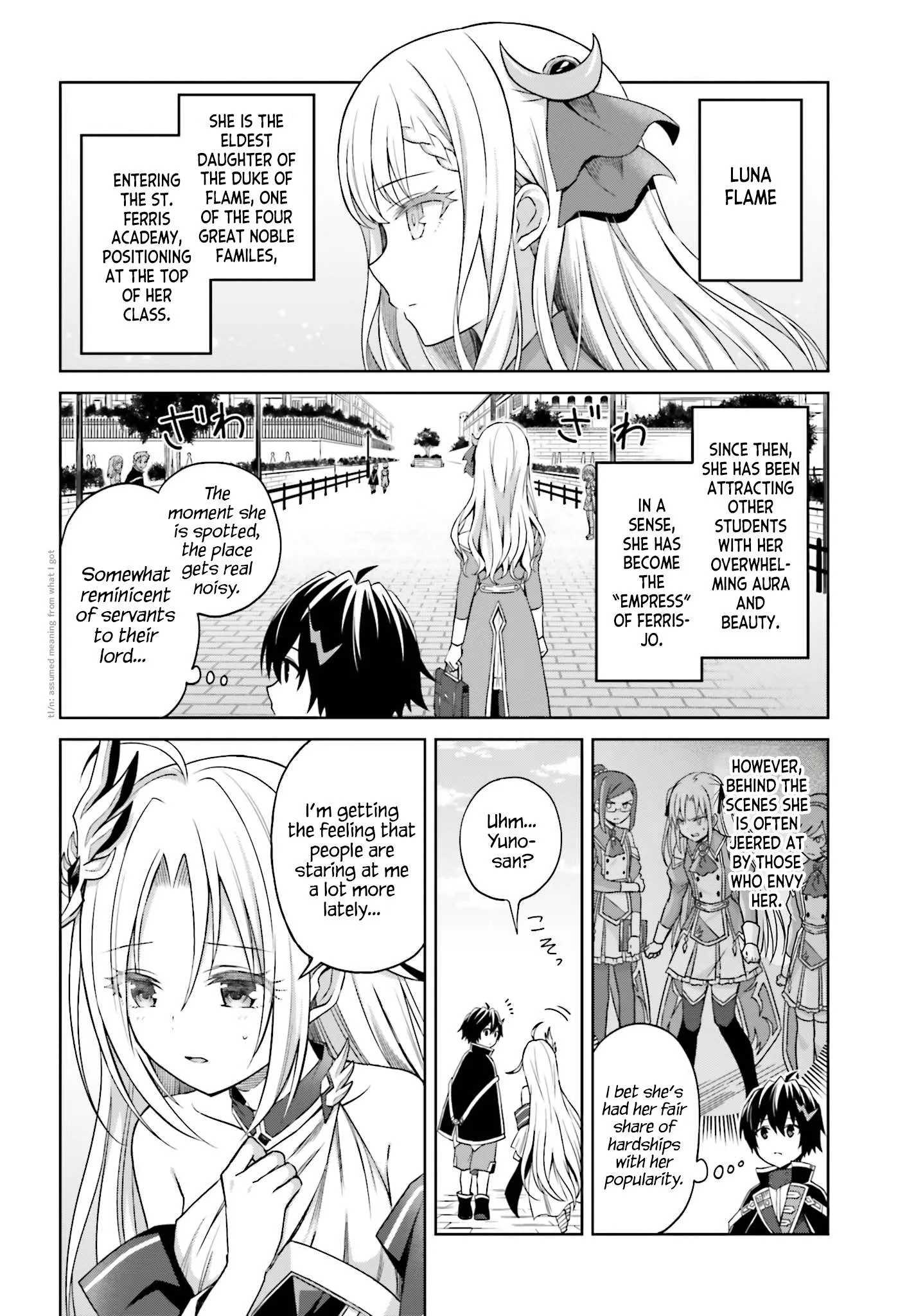 Shin No Jitsuryoku Wa Girigiri Made Kakushite Iyou To Omou Chapter 9 page 2