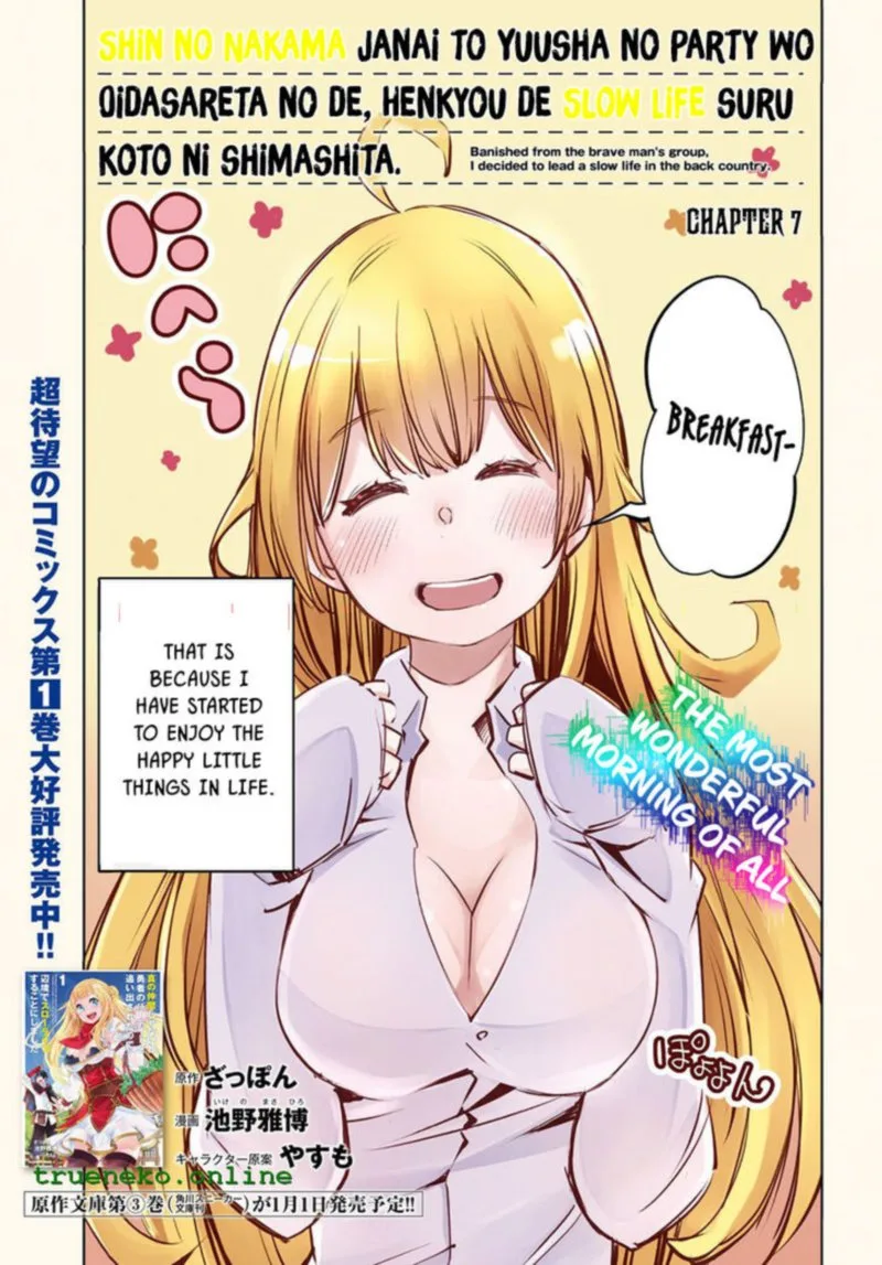 Shin no Nakama Janai to Yuusha no Party wo Oidasareta node Chapter 7 page 3