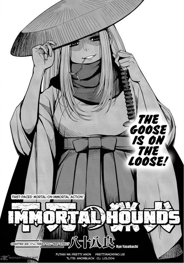 Shinazu no Ryouken Chapter 22 page 1