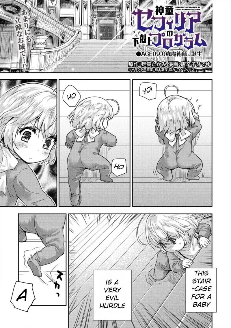 Shindou Sefiria no Gekokujou Program Chapter 9 page 1