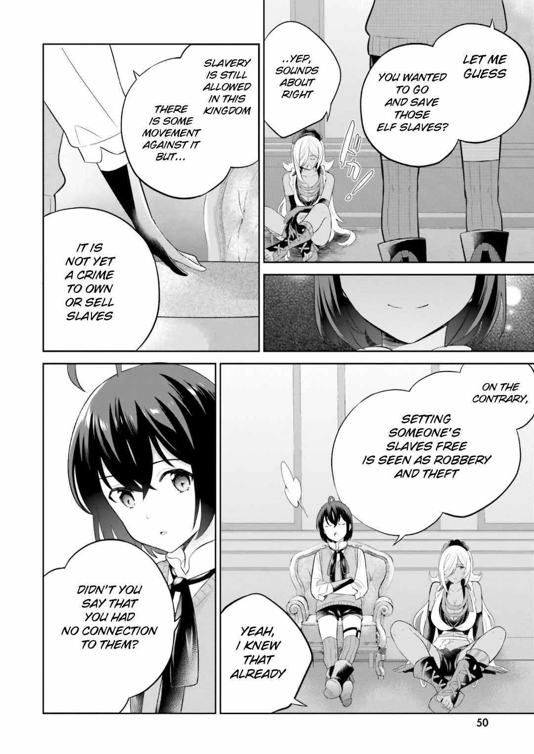 Shindou Yuusha To Maid Onee-San Chapter 30 page 10