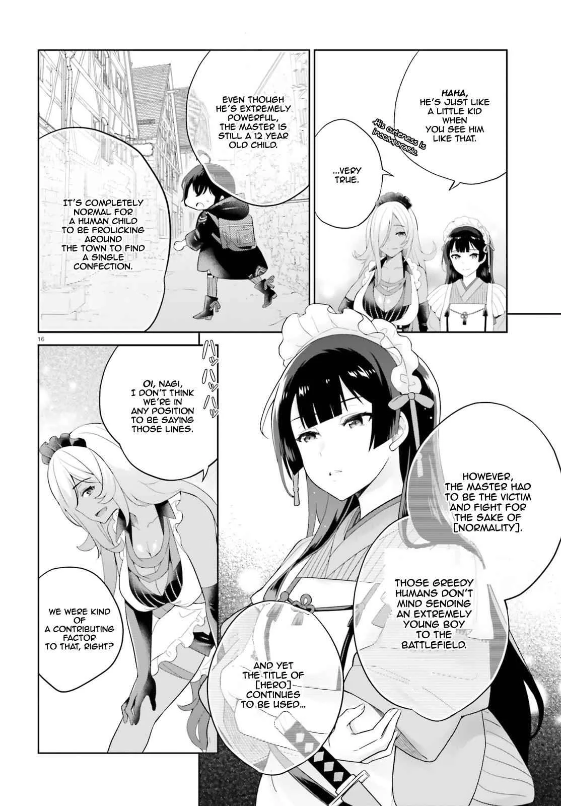 Shindou Yuusha To Maid Onee-San Chapter 7 page 16