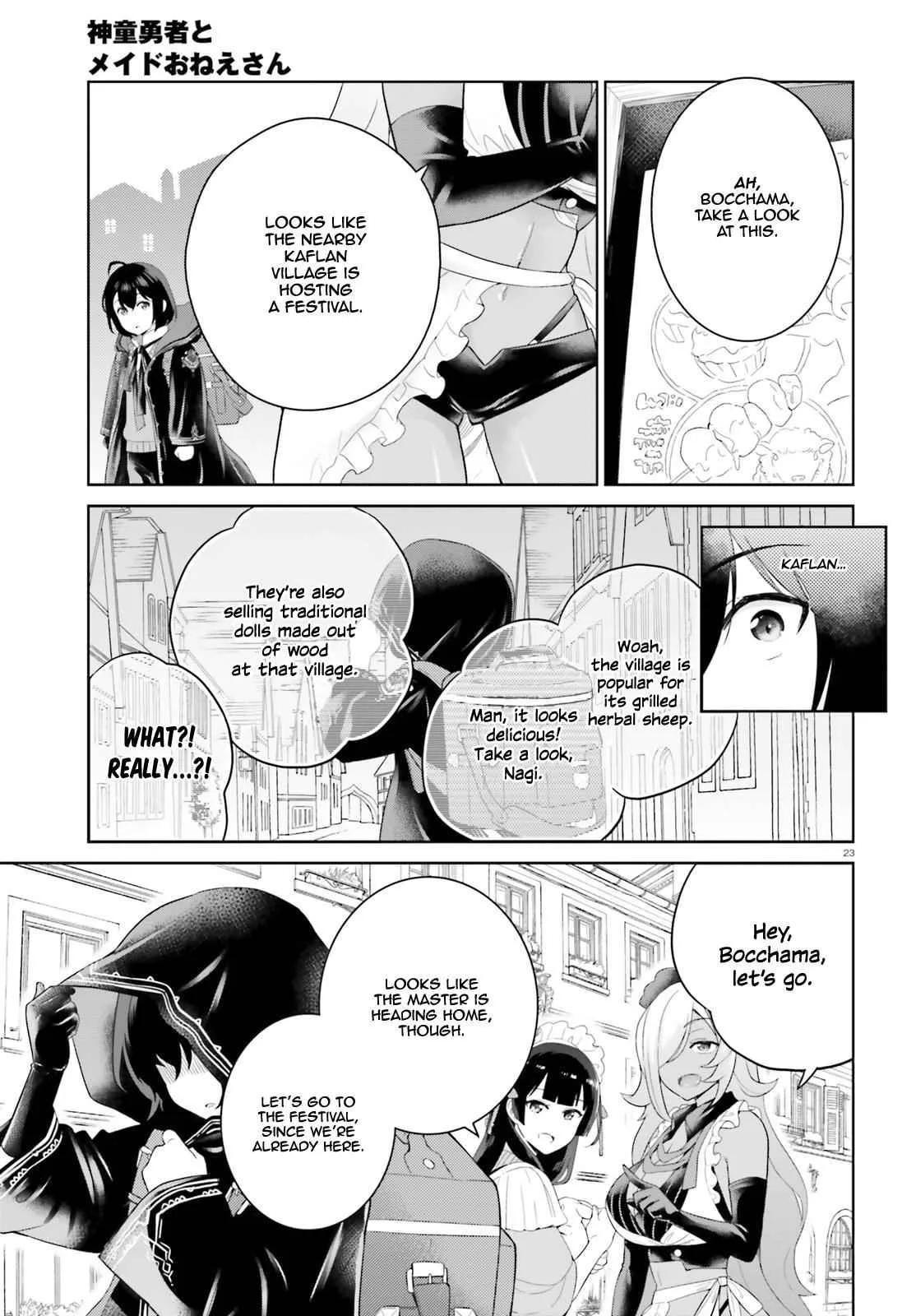 Shindou Yuusha To Maid Onee-San Chapter 7 page 23