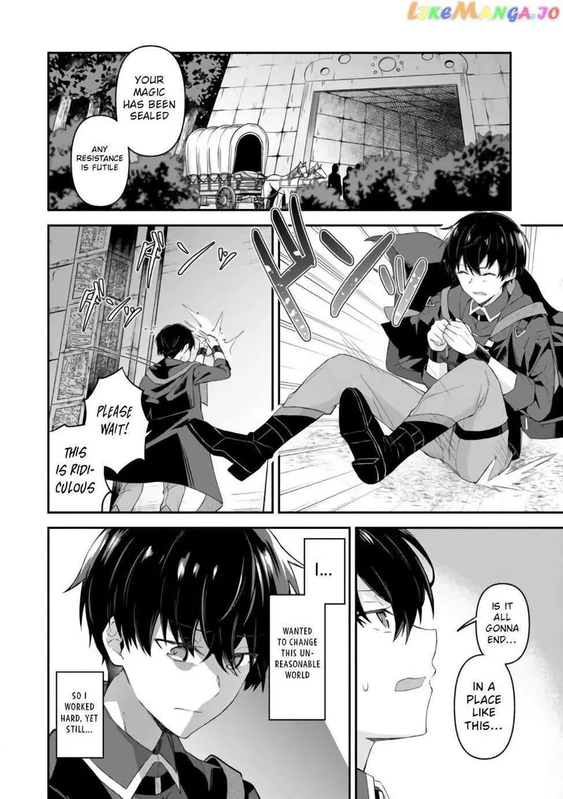 Shinen no Majutsushi - Hangyakusha to shite Yuuheisareta Ore wa Fushi no Karada to Saikyou no Chikara wo Teniire Boukensha to shite Nariagaru Chapter 1 page 7