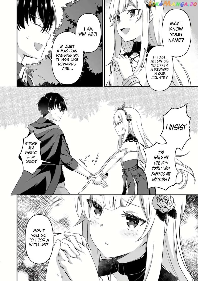 Shinen no Majutsushi - Hangyakusha to shite Yuuheisareta Ore wa Fushi no Karada to Saikyou no Chikara wo Teniire Boukensha to shite Nariagaru Chapter 2.2 page 8