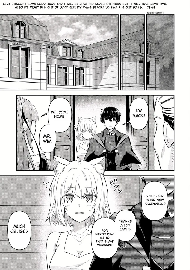 Shinen no Majutsushi - Hangyakusha to shite Yuuheisareta Ore wa Fushi no Karada to Saikyou no Chikara wo Teniire Boukensha to shite Nariagaru Chapter 5.2 page 1