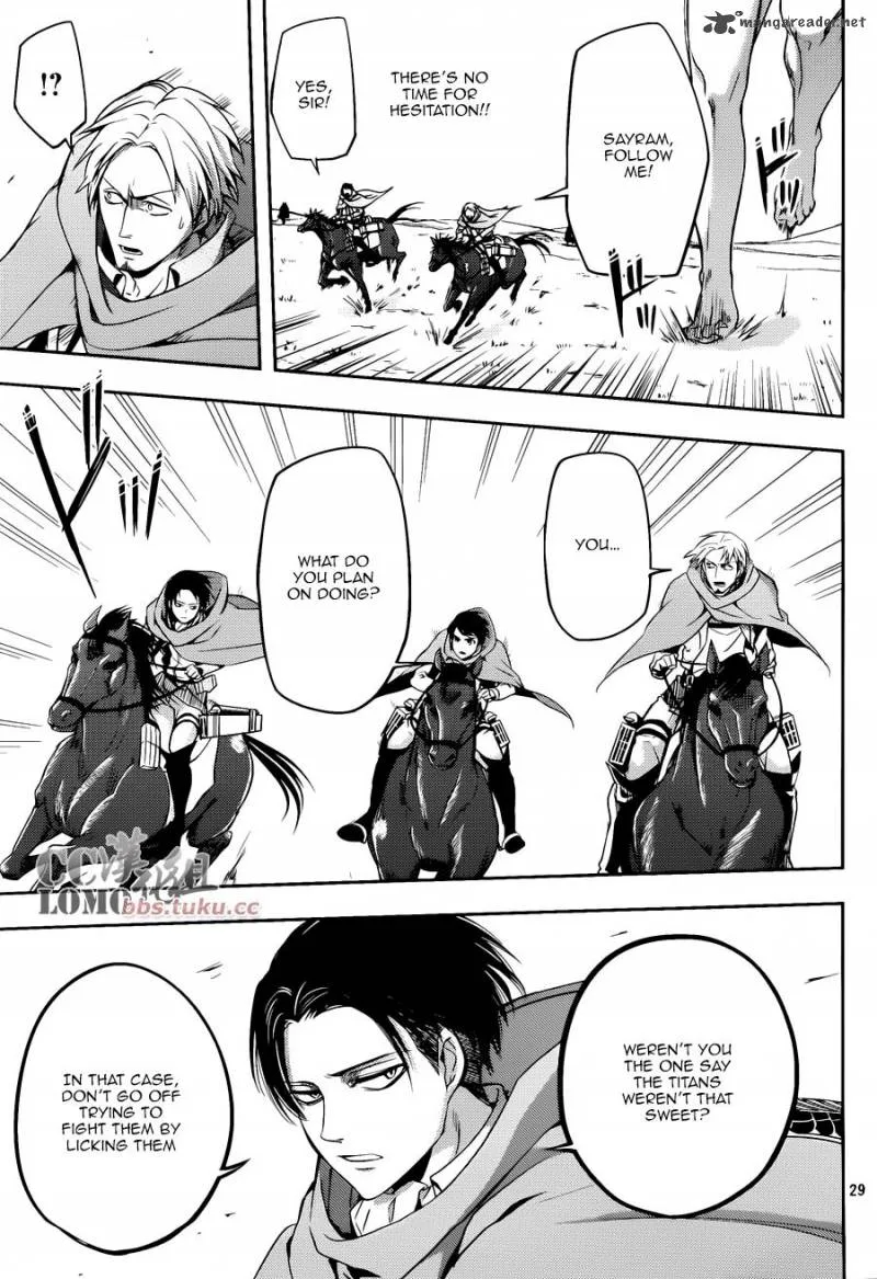 Shingeki no Kyojin - Birth of Levi: Kuinaki Sentaku Chapter 4 page 31