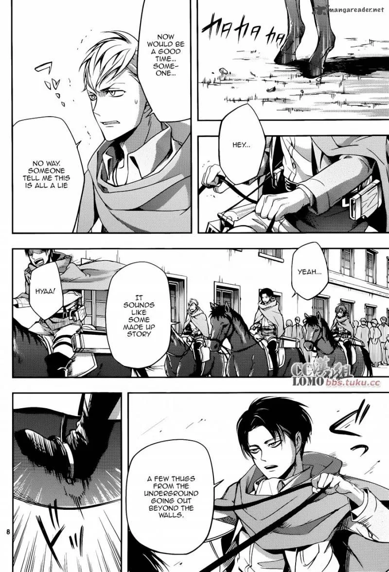 Shingeki no Kyojin - Birth of Levi: Kuinaki Sentaku Chapter 4 page 10