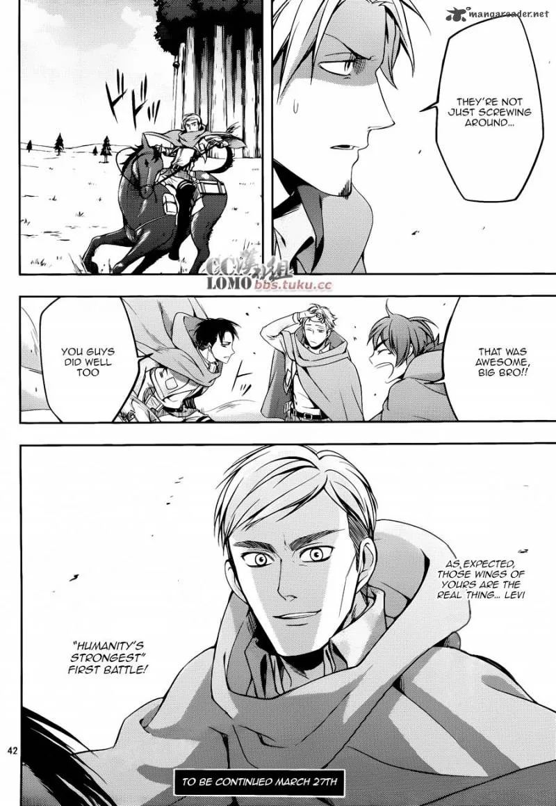 Shingeki no Kyojin - Birth of Levi: Kuinaki Sentaku Chapter 4 page 42