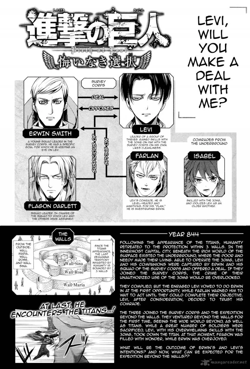 Shingeki no Kyojin - Birth of Levi: Kuinaki Sentaku Chapter 5 page 4