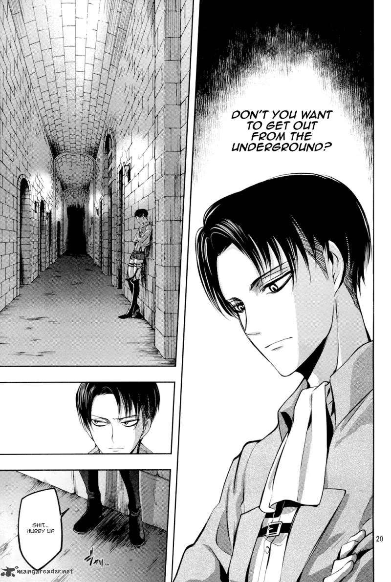 Shingeki no Kyojin - Birth of Levi: Kuinaki Sentaku Chapter 5 page 20