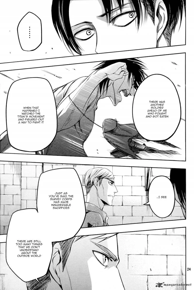 Shingeki no Kyojin - Birth of Levi: Kuinaki Sentaku Chapter 5 page 24