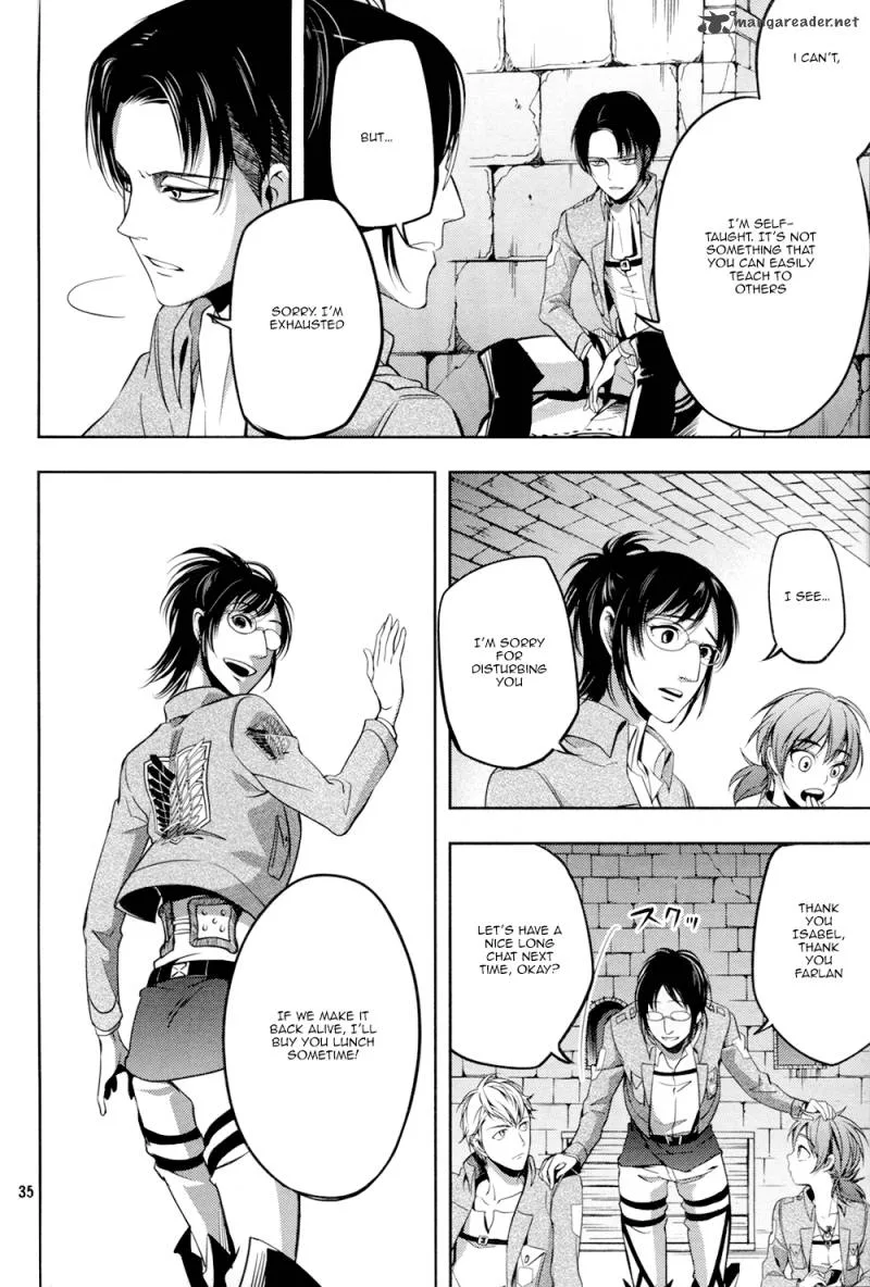 Shingeki no Kyojin - Birth of Levi: Kuinaki Sentaku Chapter 5 page 35