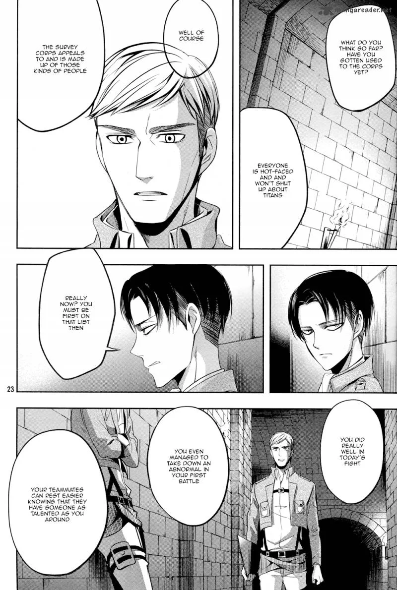 Shingeki no Kyojin - Birth of Levi: Kuinaki Sentaku Chapter 5 page 23