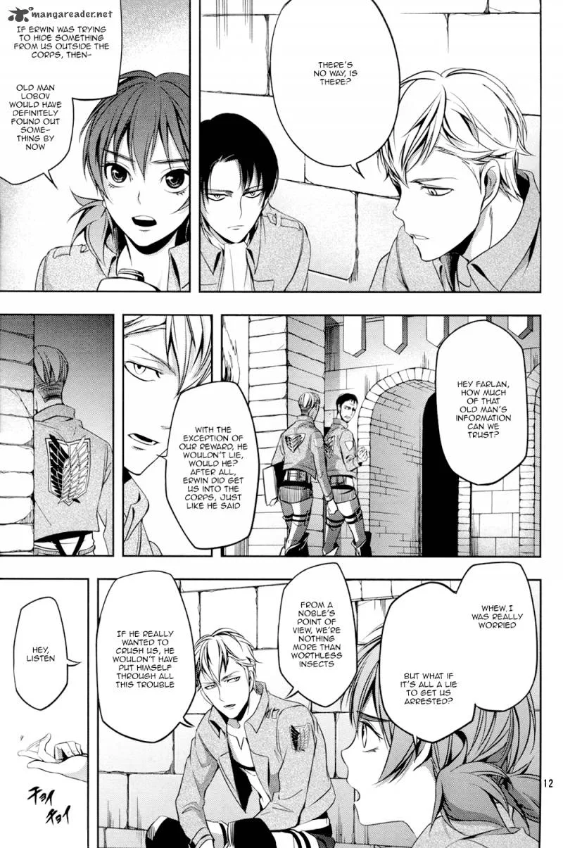 Shingeki no Kyojin - Birth of Levi: Kuinaki Sentaku Chapter 5 page 12