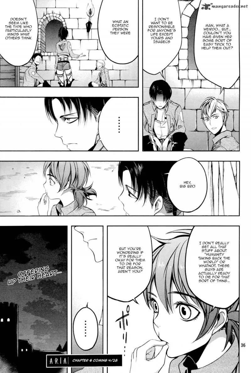 Shingeki no Kyojin - Birth of Levi: Kuinaki Sentaku Chapter 5 page 36