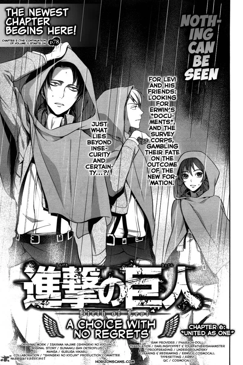 Shingeki no Kyojin - Birth of Levi: Kuinaki Sentaku Chapter 6 page 1