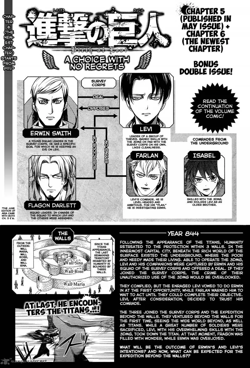 Shingeki no Kyojin - Birth of Levi: Kuinaki Sentaku Chapter 6 page 2