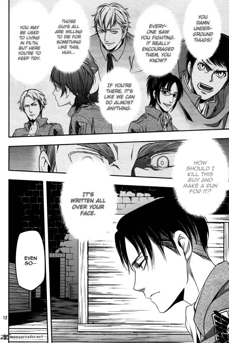 Shingeki no Kyojin - Birth of Levi: Kuinaki Sentaku Chapter 6 page 13