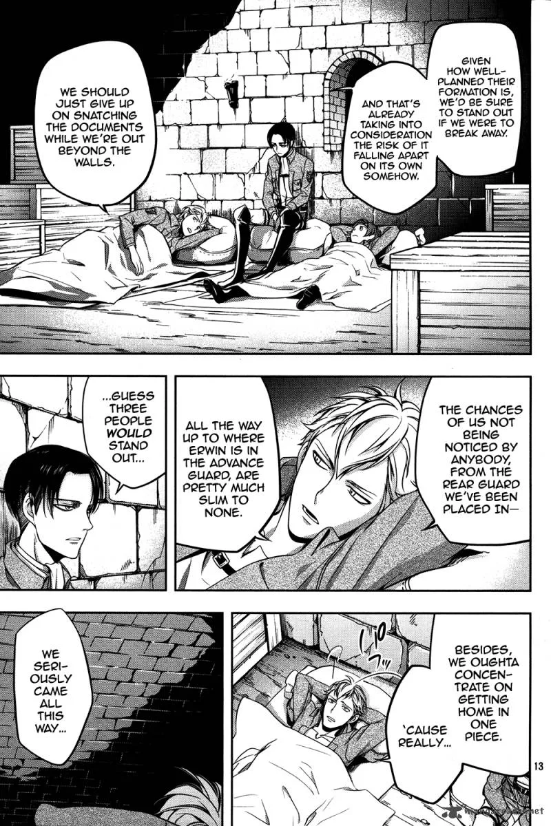 Shingeki no Kyojin - Birth of Levi: Kuinaki Sentaku Chapter 6 page 14
