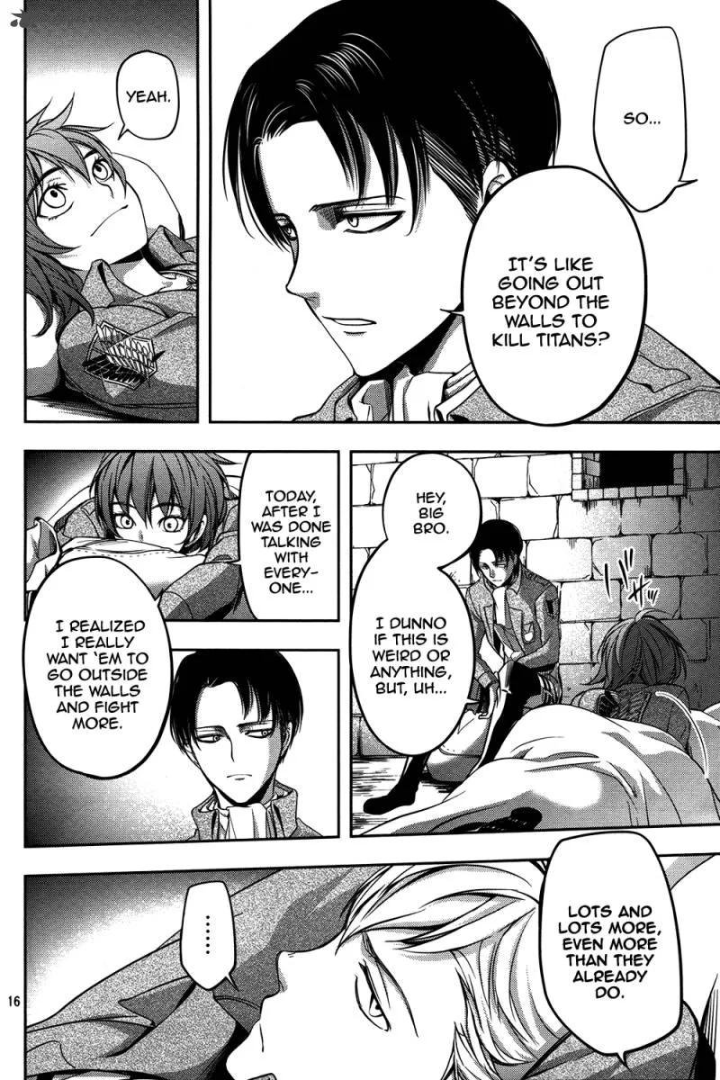 Shingeki no Kyojin - Birth of Levi: Kuinaki Sentaku Chapter 6 page 17