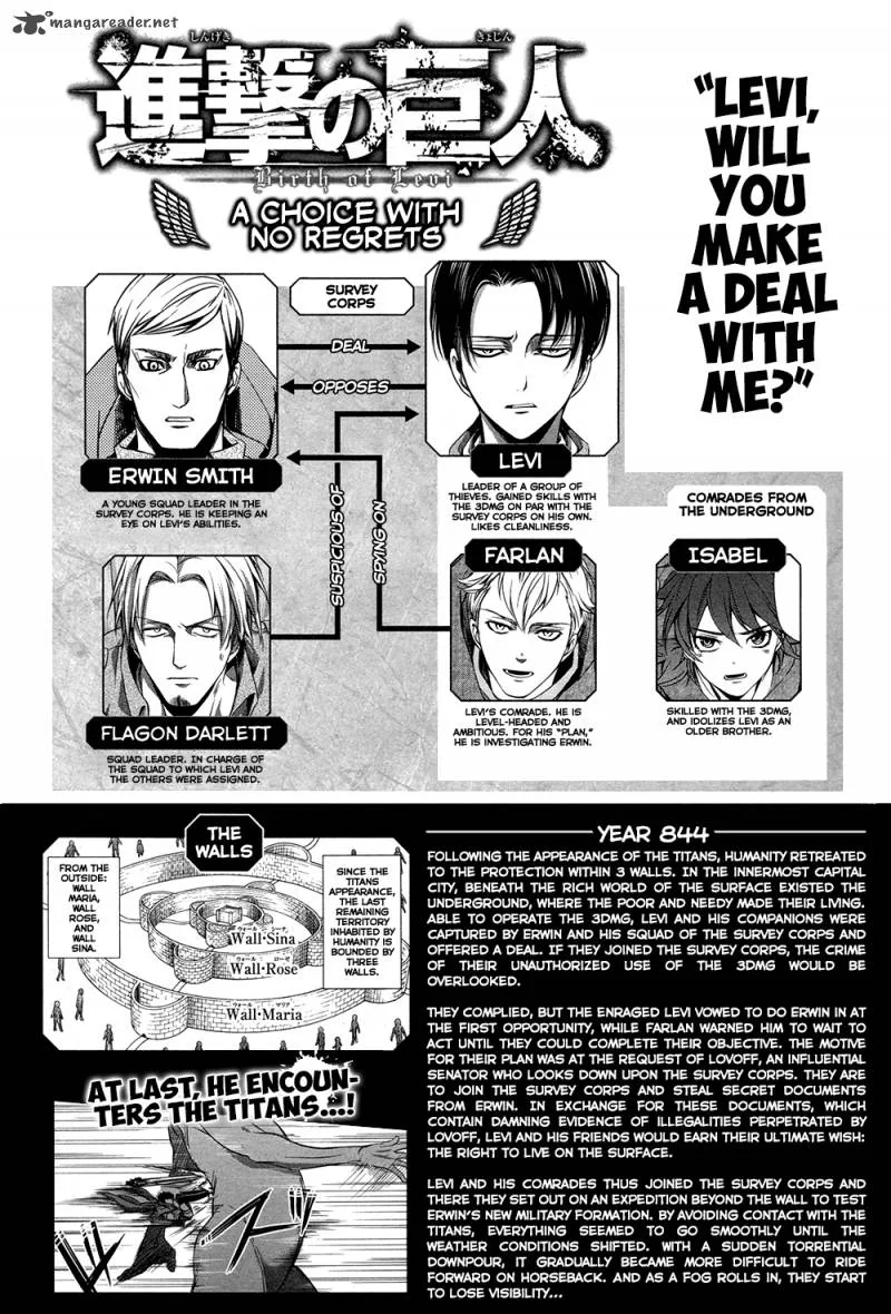 Shingeki no Kyojin - Birth of Levi: Kuinaki Sentaku Chapter 7 page 2
