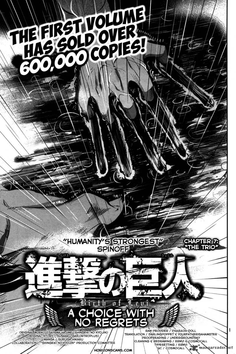 Shingeki no Kyojin - Birth of Levi: Kuinaki Sentaku Chapter 7 page 1
