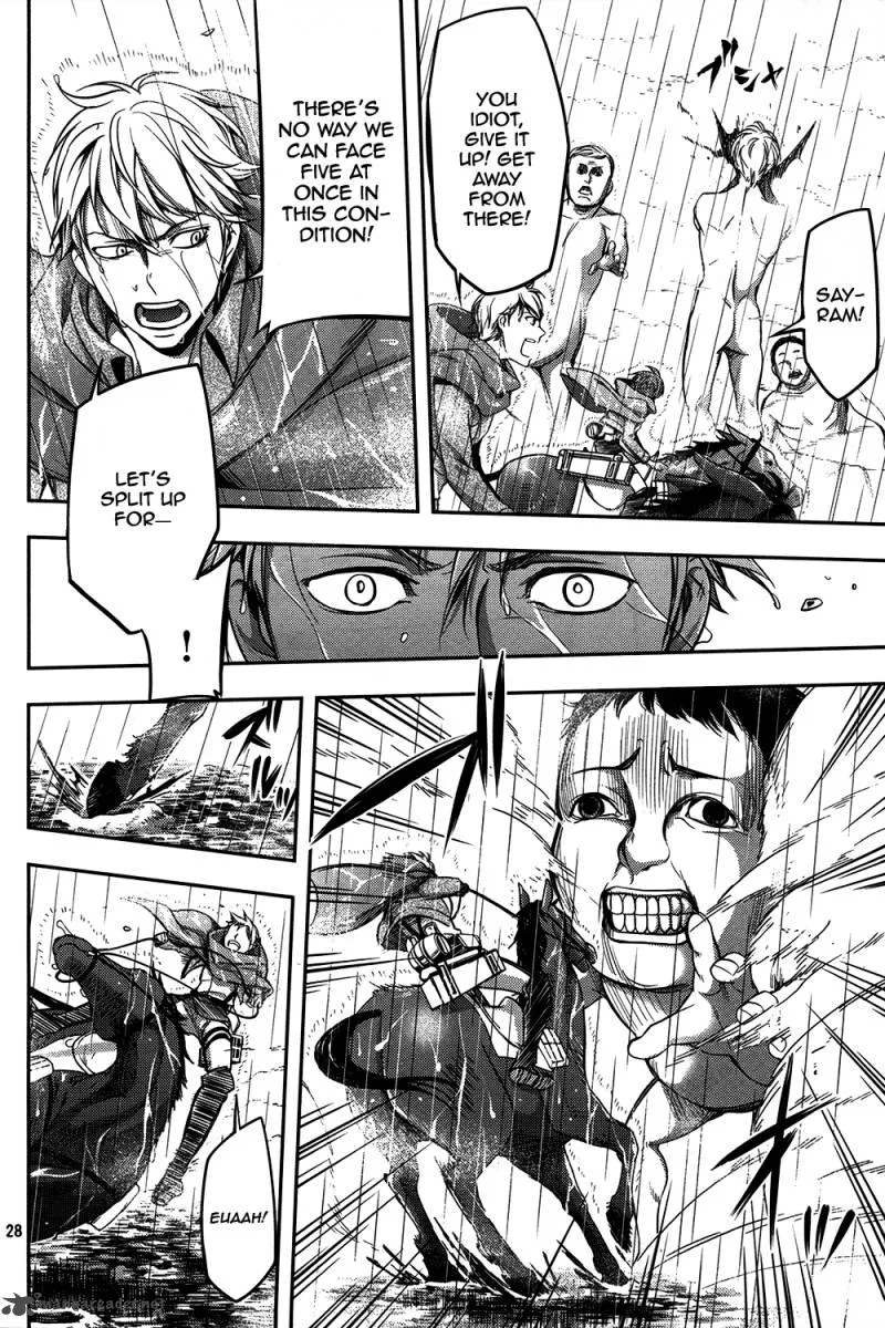 Shingeki no Kyojin - Birth of Levi: Kuinaki Sentaku Chapter 7 page 28