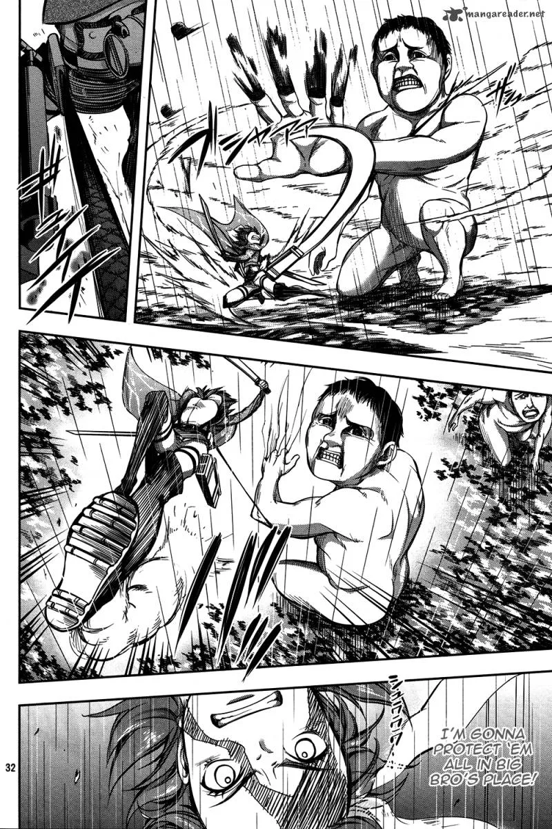 Shingeki no Kyojin - Birth of Levi: Kuinaki Sentaku Chapter 7 page 32