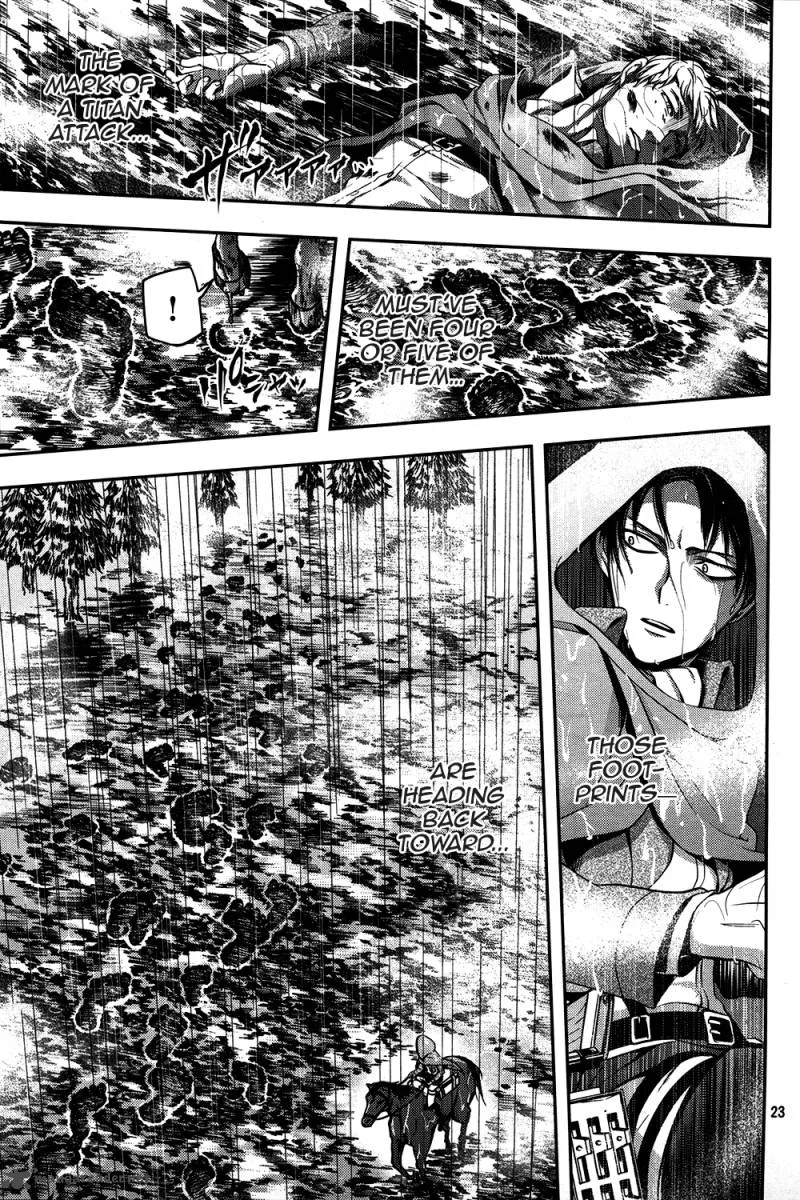 Shingeki no Kyojin - Birth of Levi: Kuinaki Sentaku Chapter 7 page 23