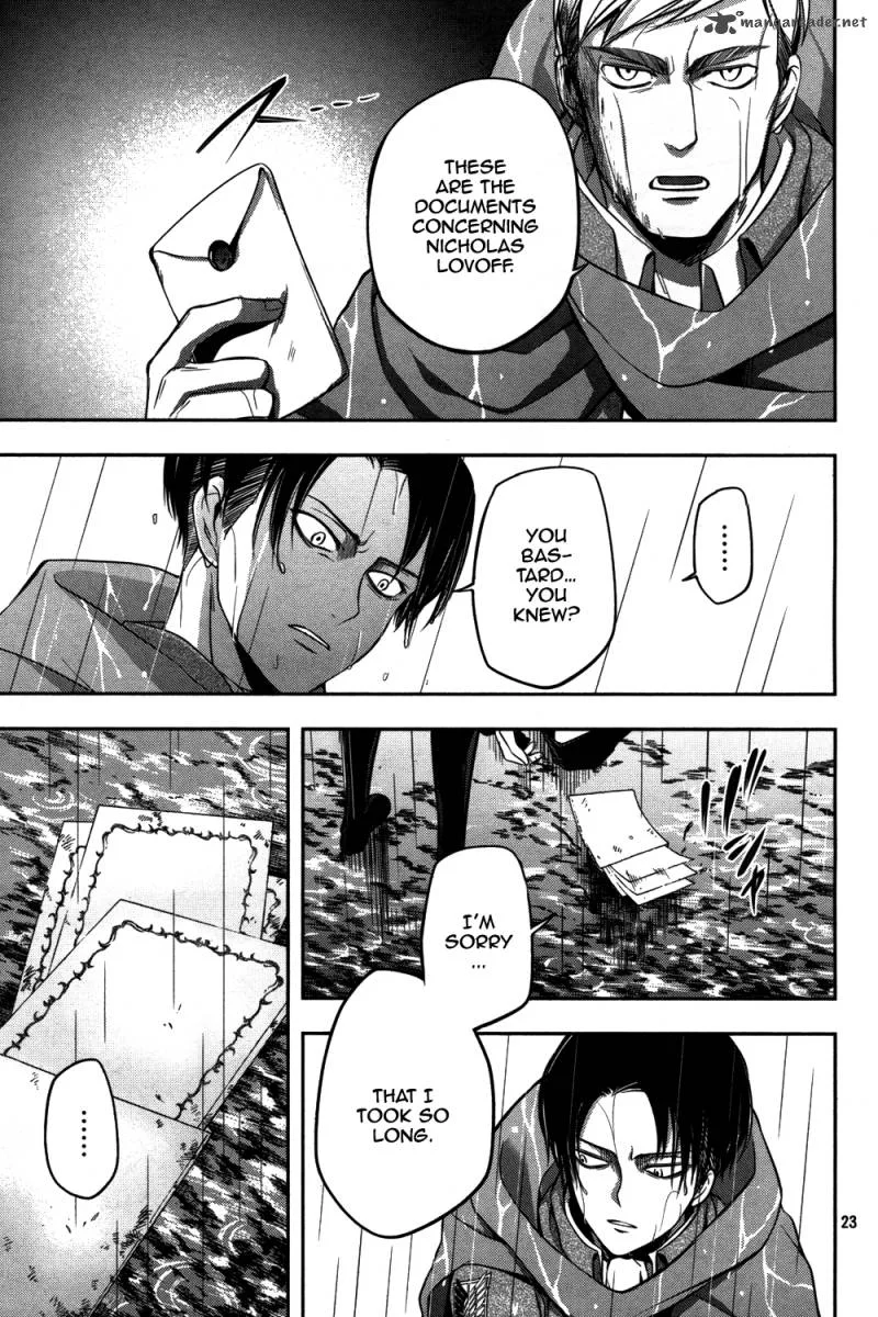 Shingeki no Kyojin - Birth of Levi: Kuinaki Sentaku Chapter 8 page 22