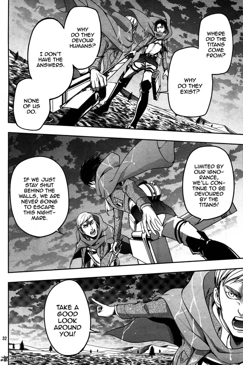 Shingeki no Kyojin - Birth of Levi: Kuinaki Sentaku Chapter 8 page 31