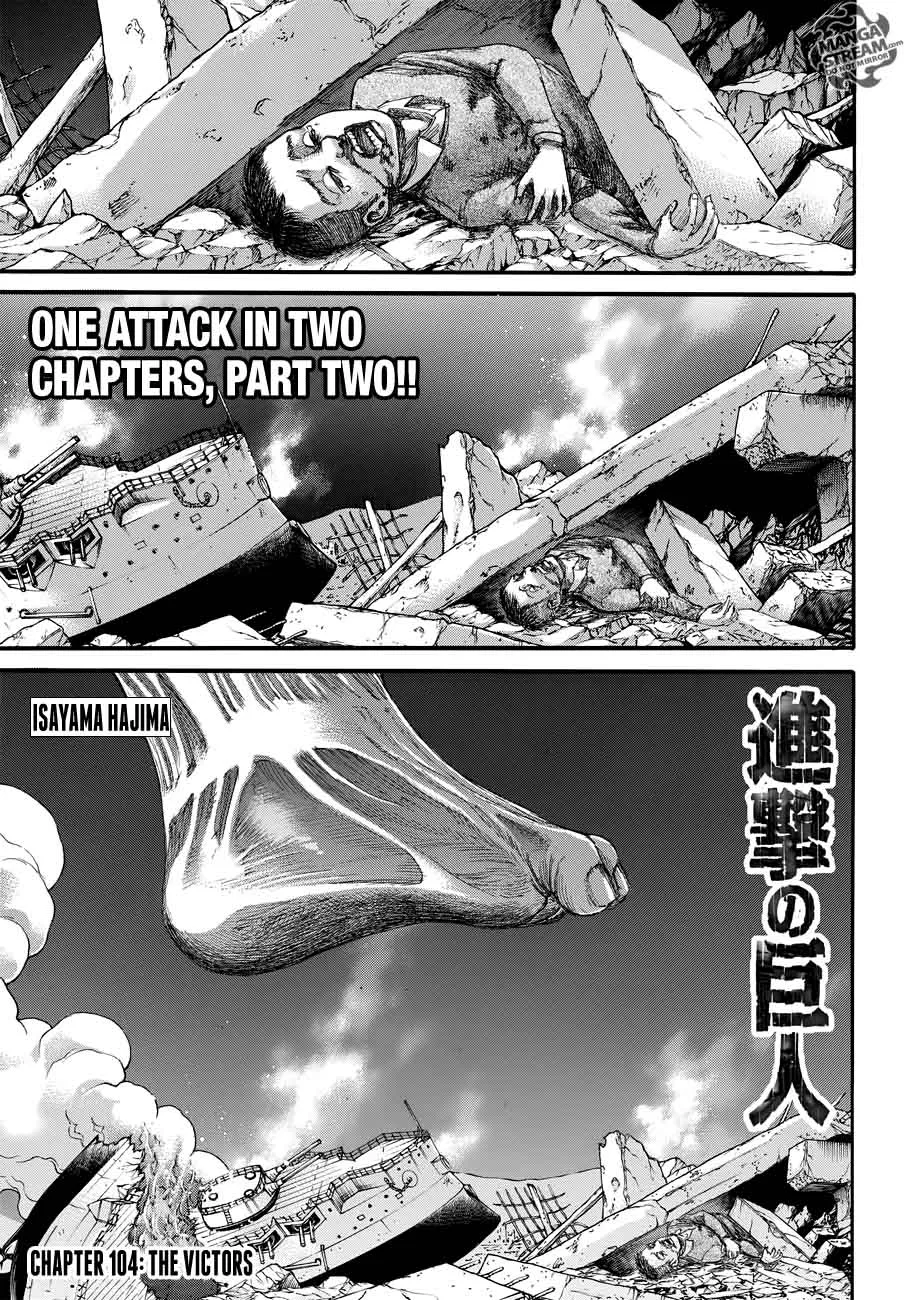 Shingeki no Kyojin Chapter 104 page 2