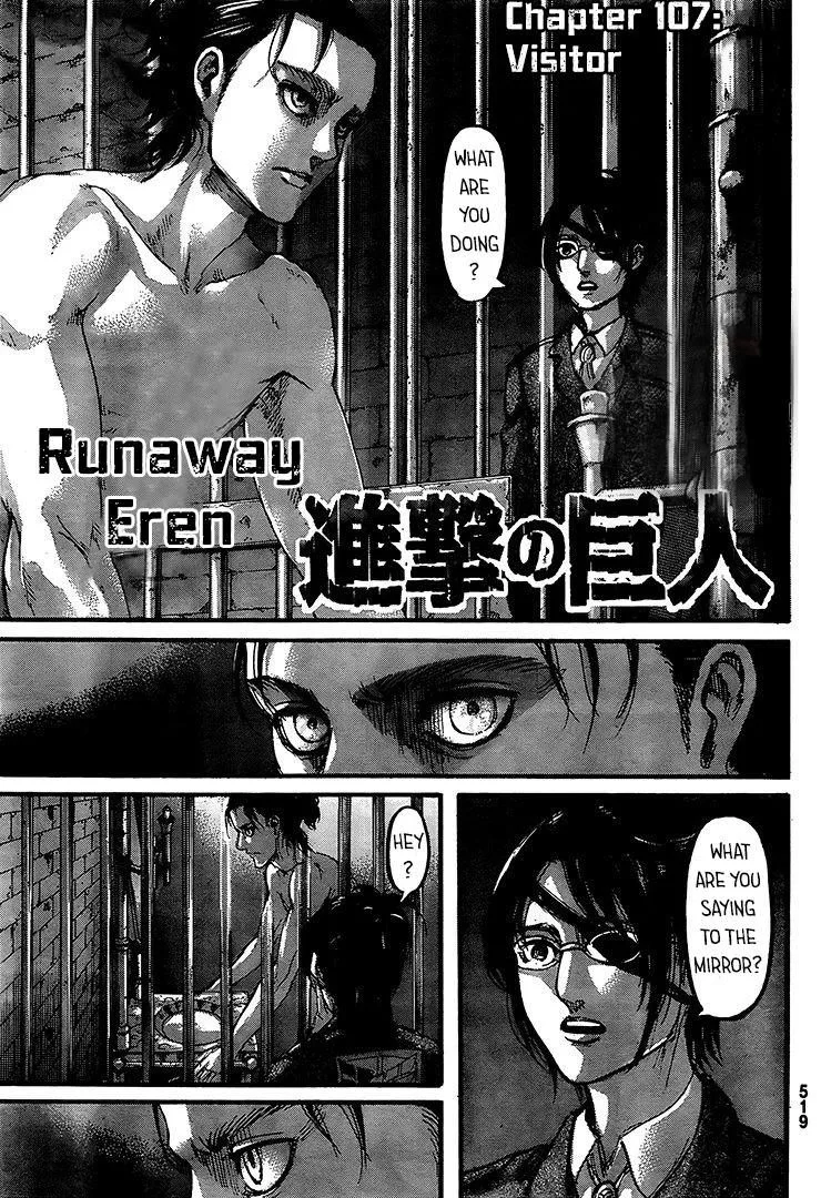 Shingeki no Kyojin Chapter 107 page 1
