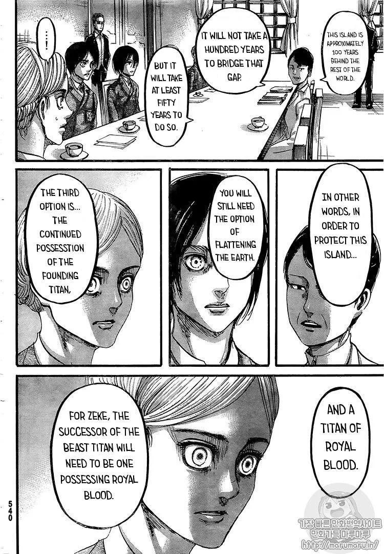 Shingeki no Kyojin Chapter 107 page 22