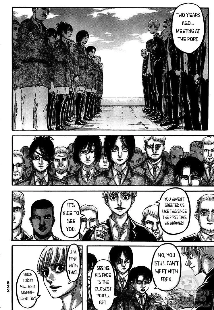 Shingeki no Kyojin Chapter 107 page 4