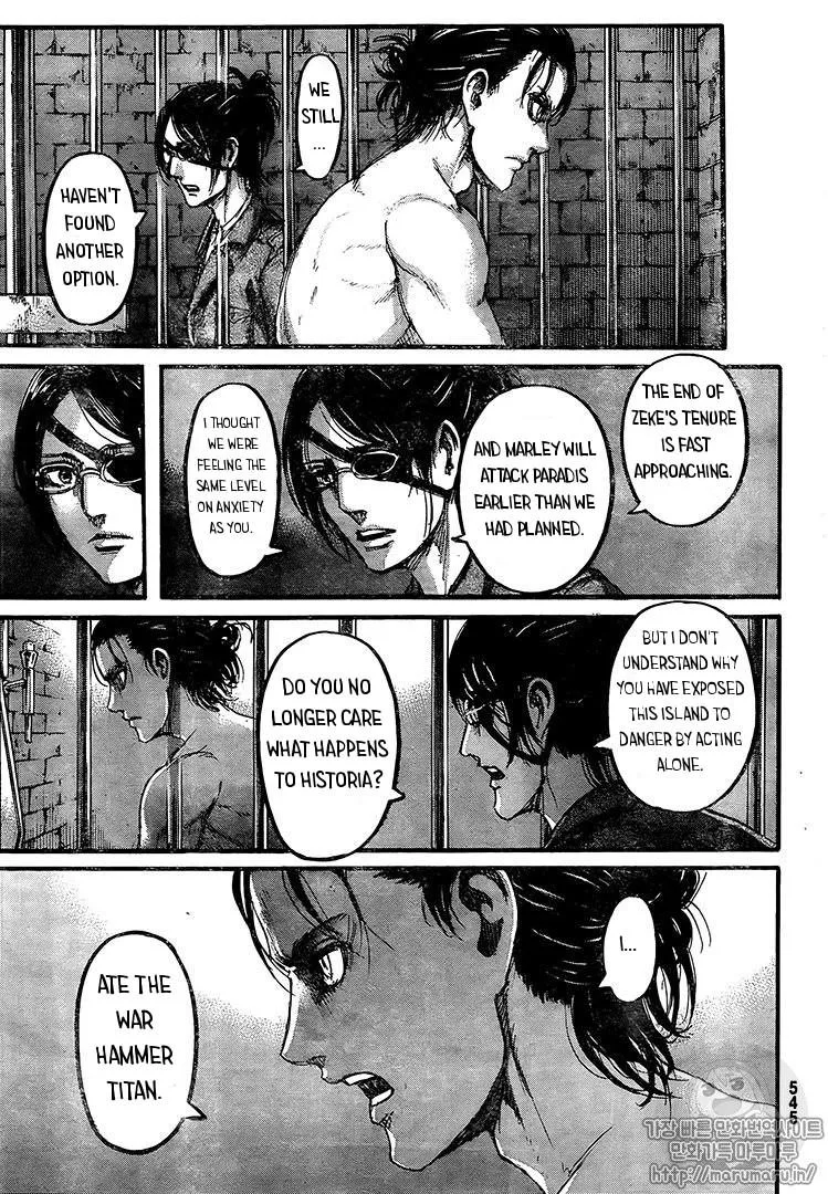 Shingeki no Kyojin Chapter 107 page 27
