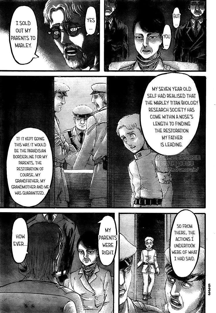 Shingeki no Kyojin Chapter 107 page 15