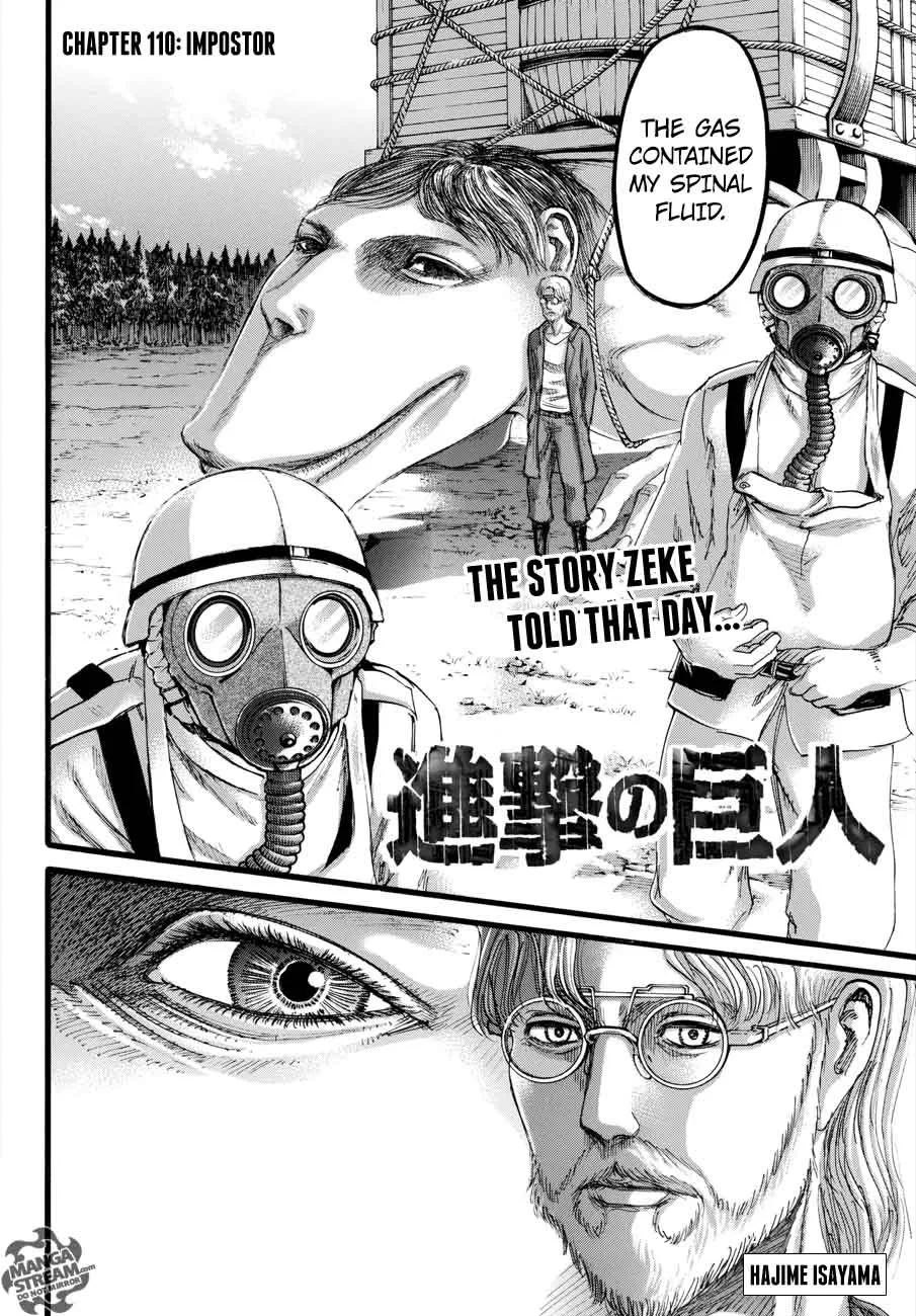 Shingeki no Kyojin Chapter 110 page 2