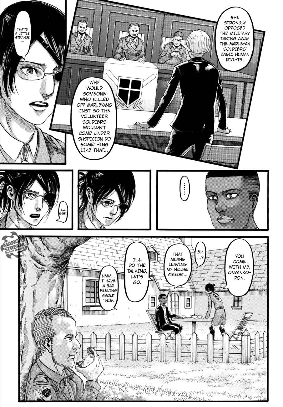Shingeki no Kyojin Chapter 110 page 17