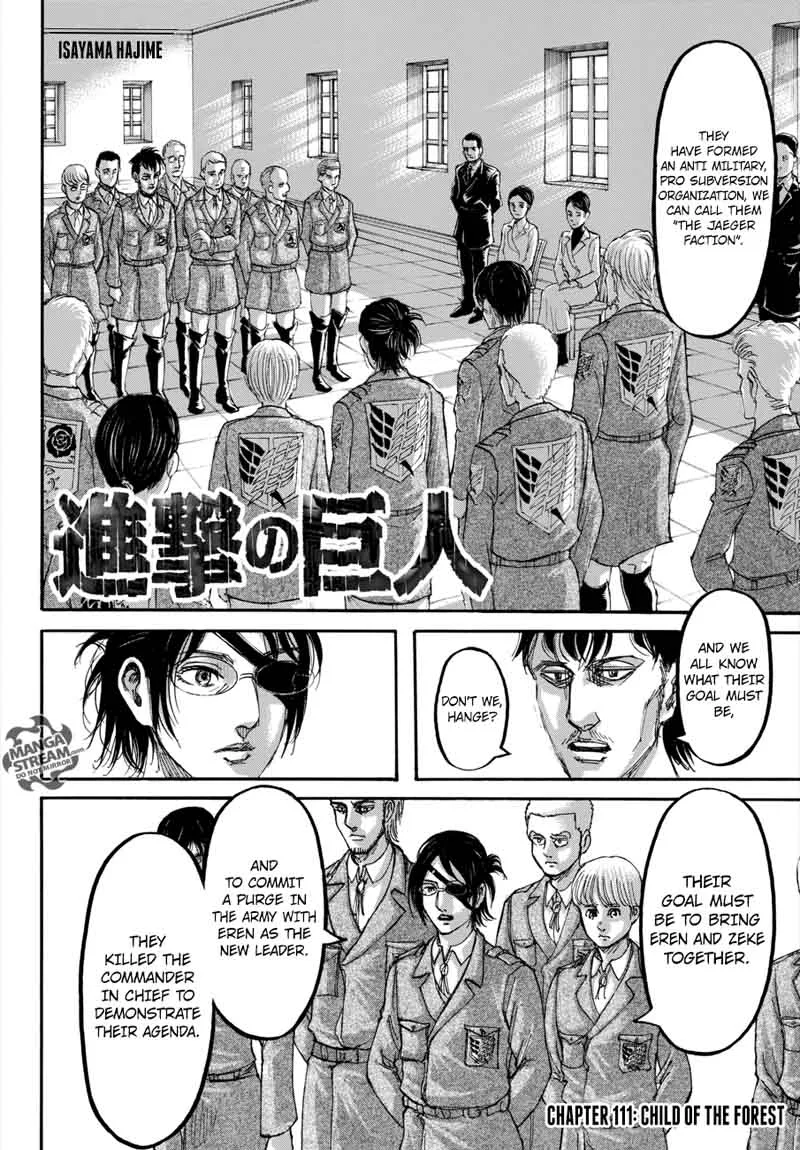 Shingeki no Kyojin Chapter 111 page 2